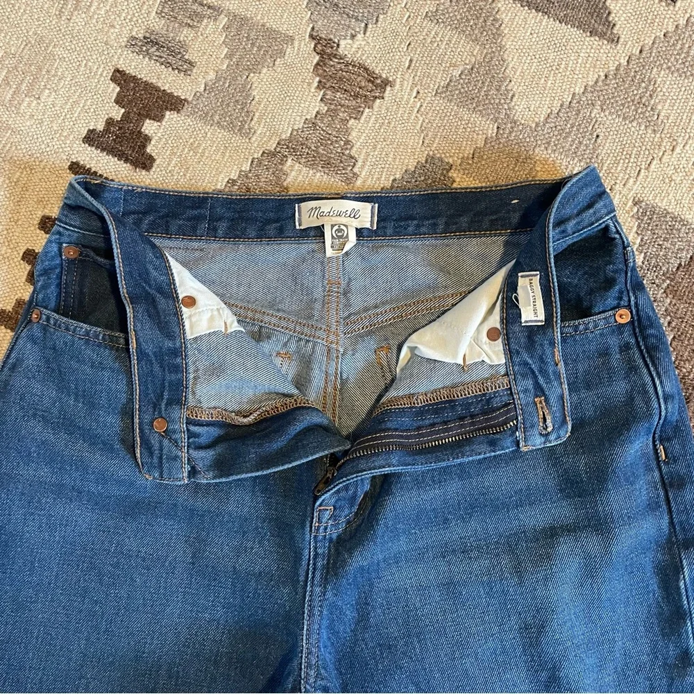 Madewell Baggy Straight Airy Jeans - Picture 3 of 9